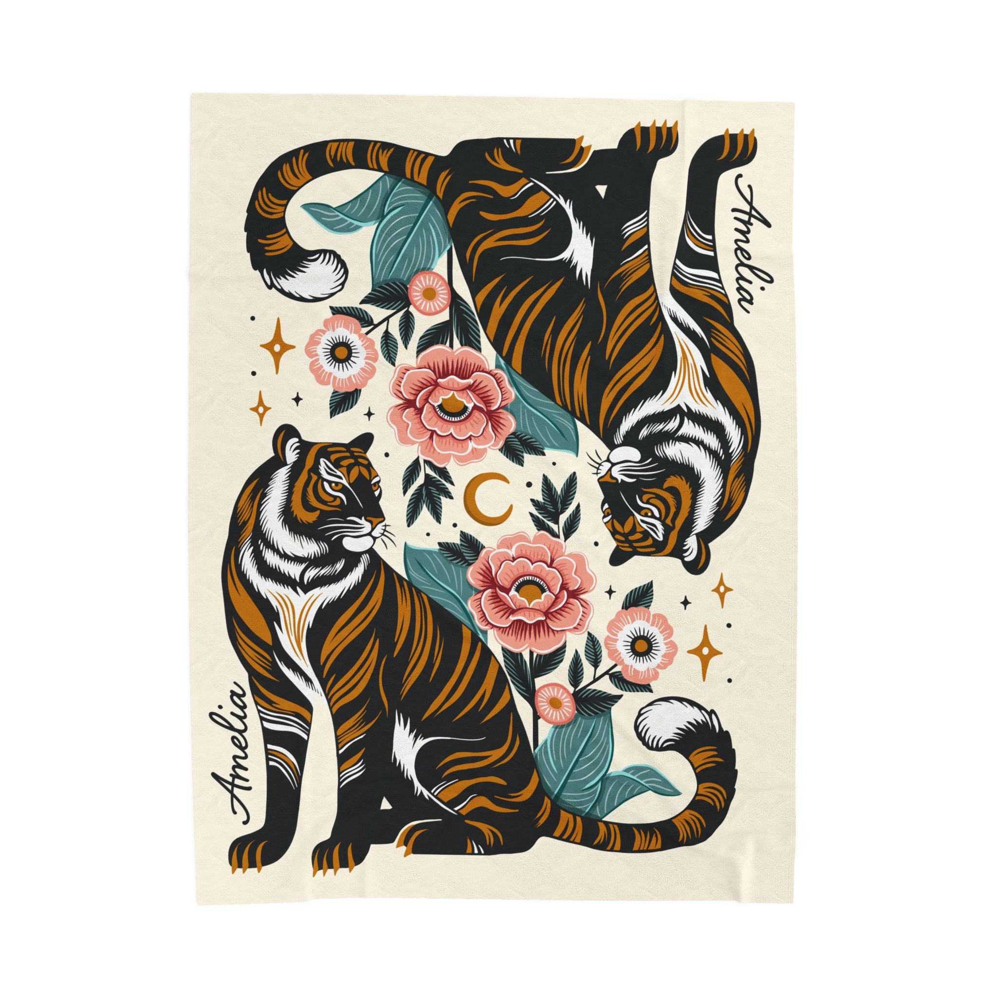 Boho Tigers - Customizable