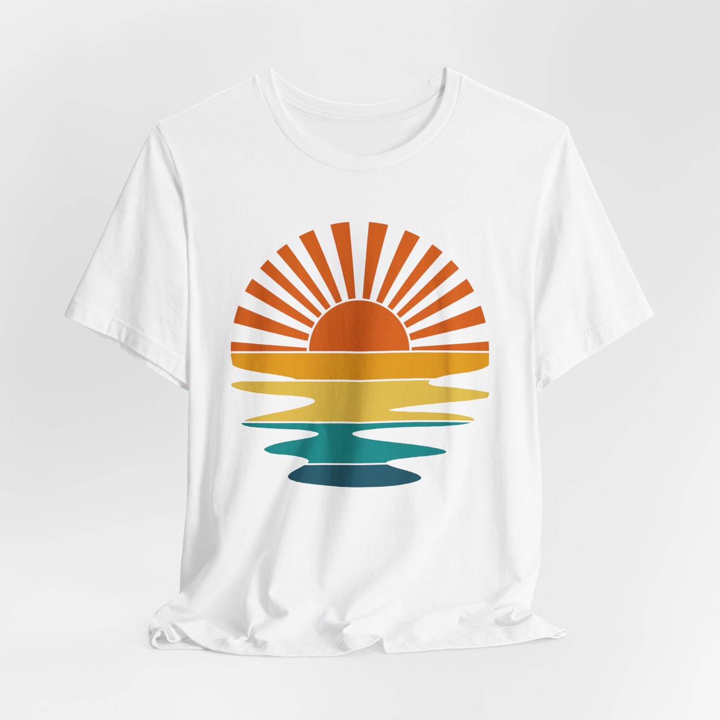 Retro Sunset Rays T-Shirt