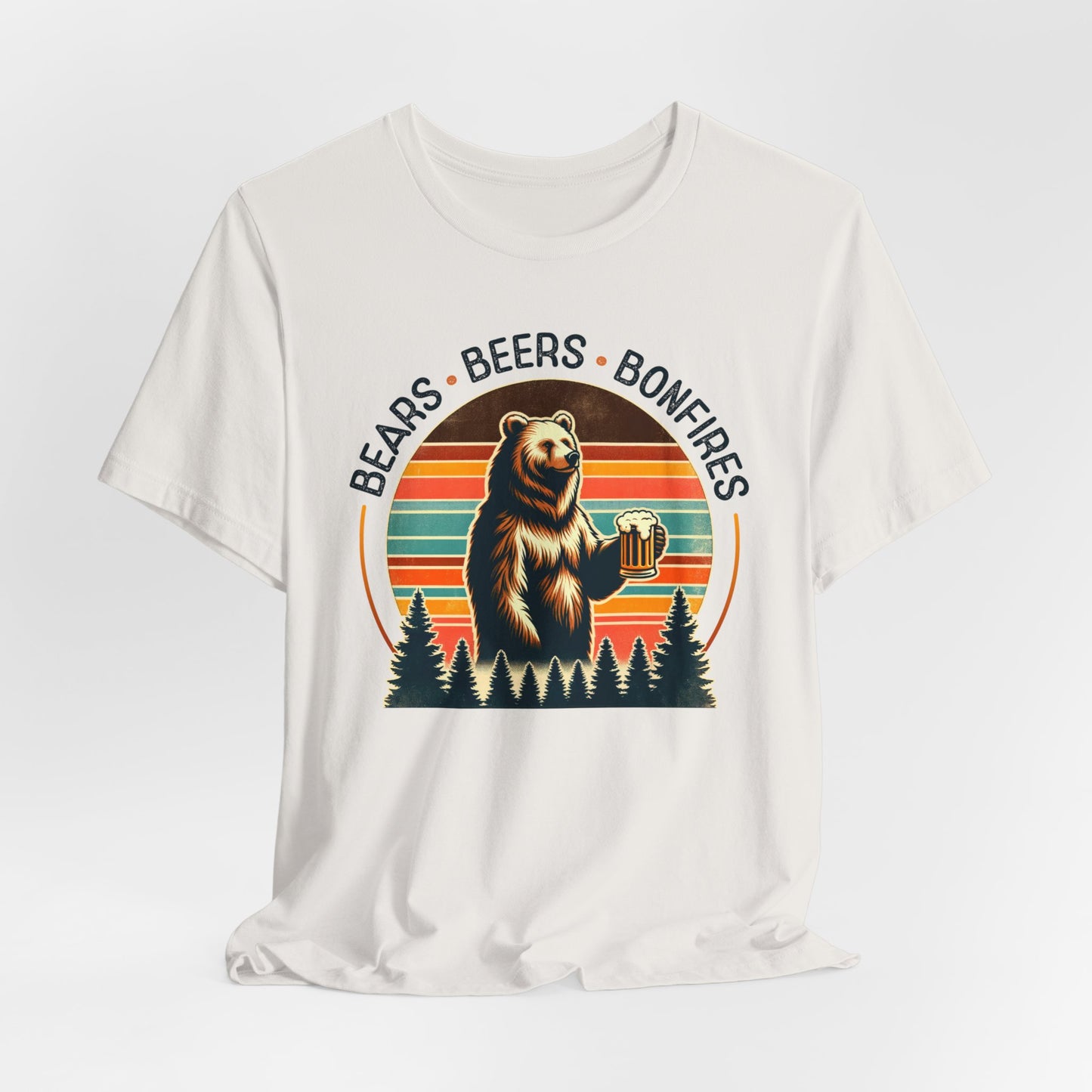 Bears, Beers, Bonfires T-Shirt, Camping Shirt