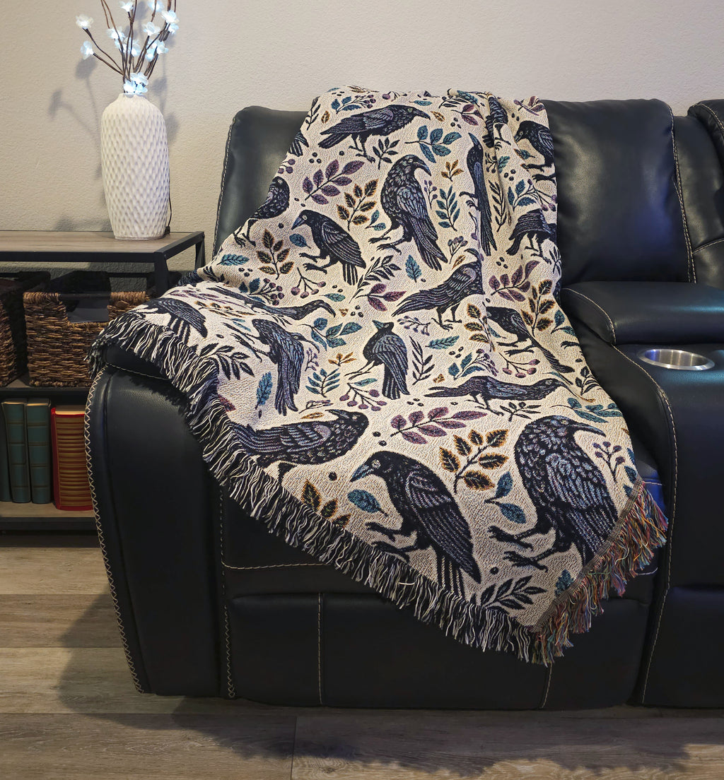 Ravens Woven Blanket