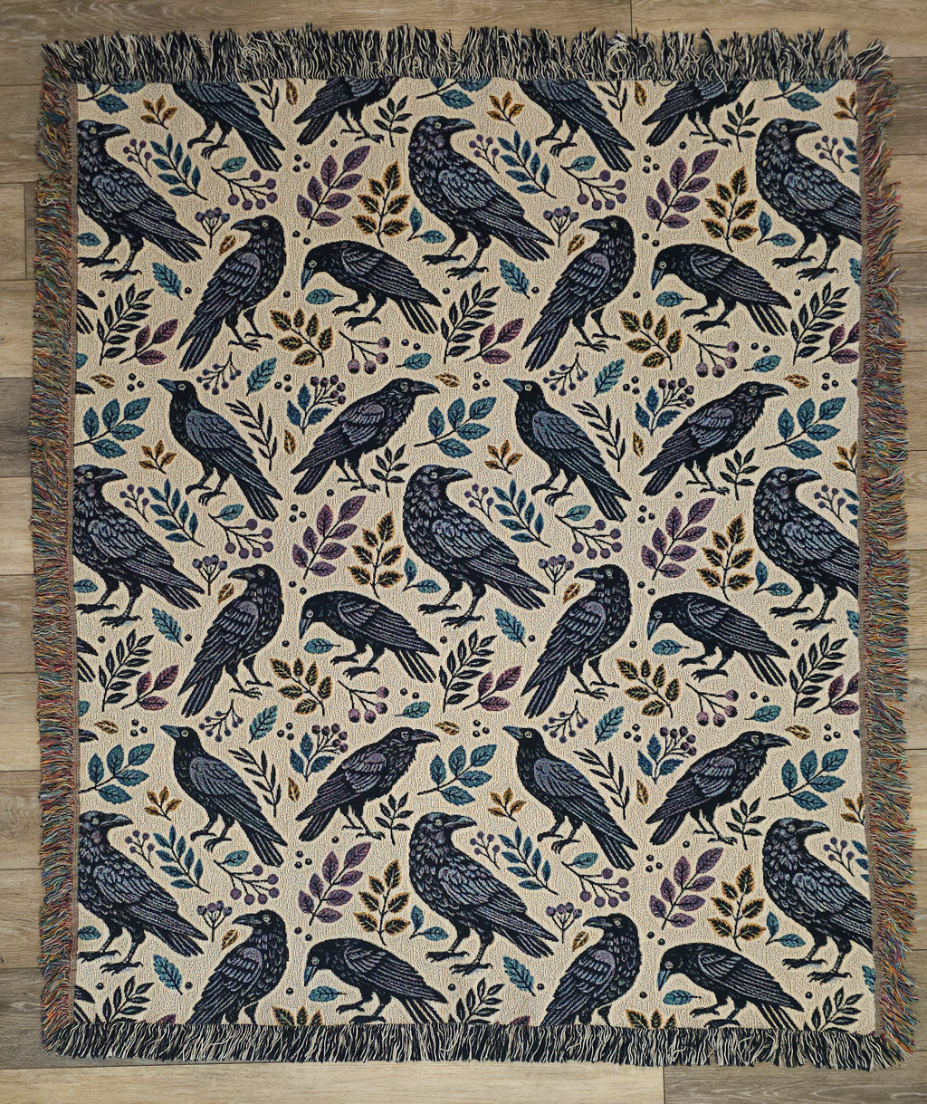 Ravens Woven Blanket
