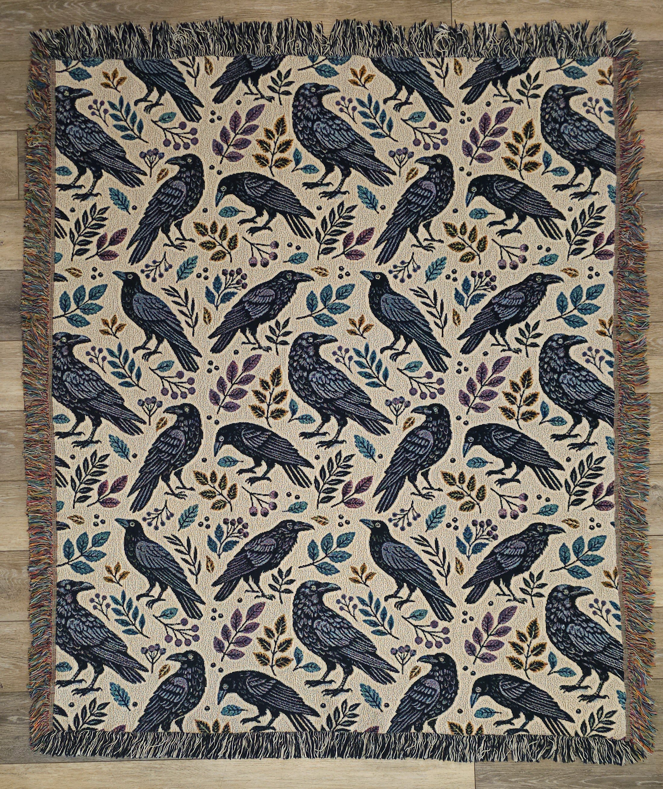 Ravens Woven Blanket