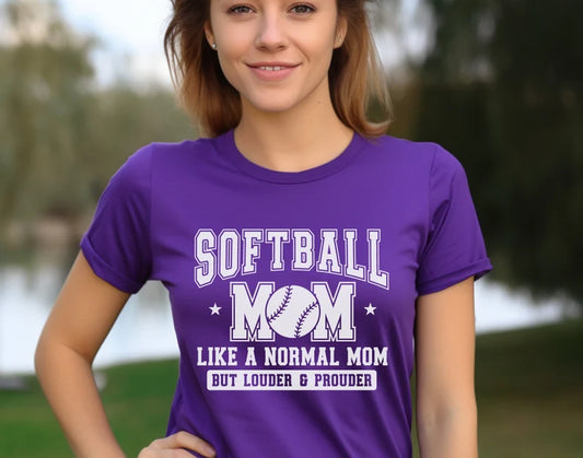 Softball Mom T-Shirt, Softball Shirt