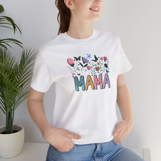 Mama Floral T-shirt, Mothers day, Gift For Mom, Floral Shirt, Gift For Her