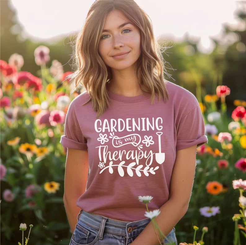 Gardening Is My Therapy T-Shirt