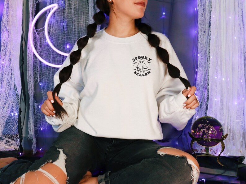 Spooky Season Halloween Sweatshirt, Crewneck Sweatshirt, Spooky Sweatshirt