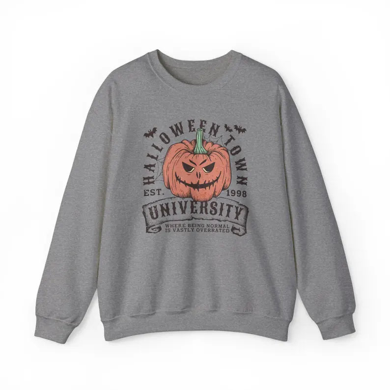 Halloweentown Est 1998 Sweatshirt, Retro Halloween Town Crewneck Sweater Halloweentown University, Halloween Fall Sweatshirt