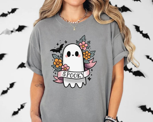 Cute & Spooky Ghost T-Shirt