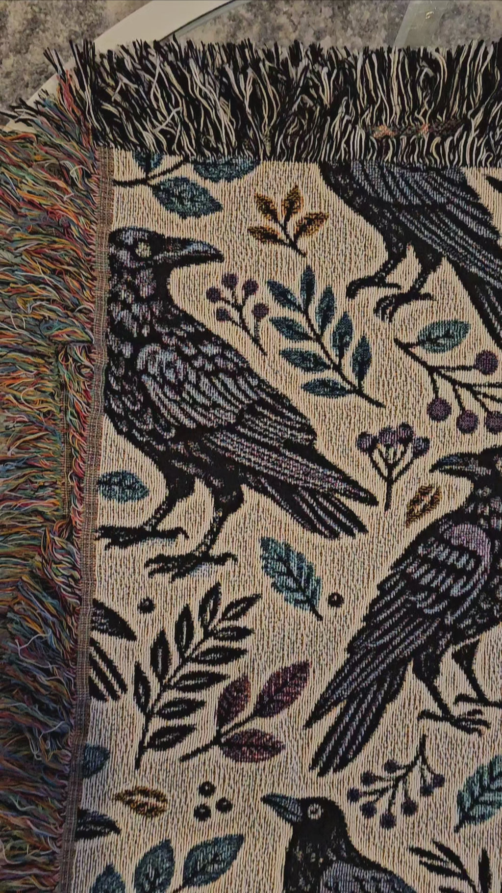 Ravens Woven Blanket