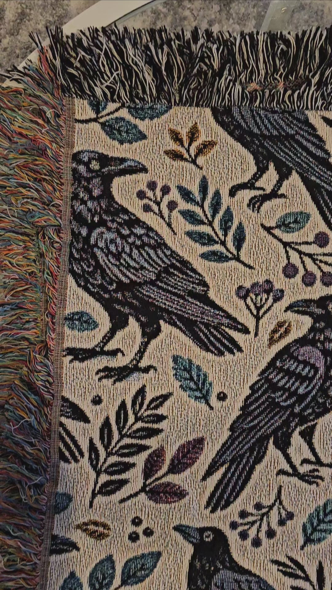 Ravens Woven Blanket
