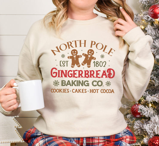 Gingerbread Baking Co Crewneck Sweatshirt
