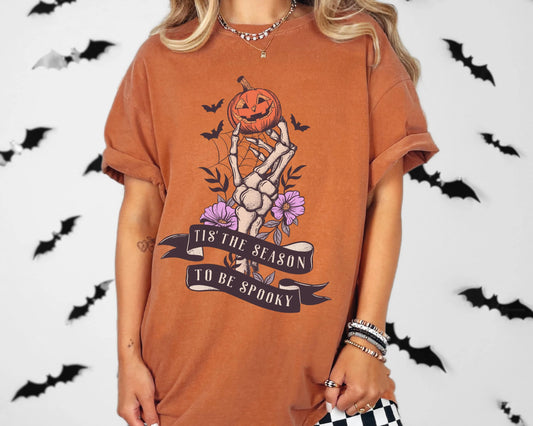Tis The Season To Be Spooky Halloween T-Shirt